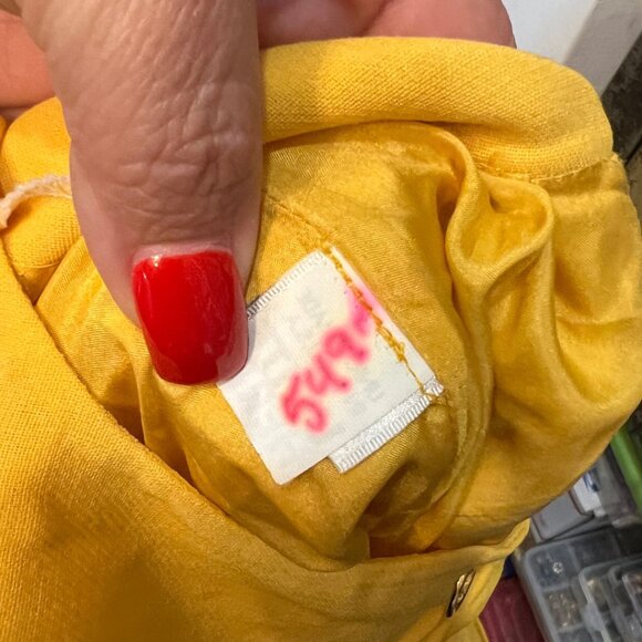 Union Made Yellow Sleeveless Cut Out Dress 8 - Picture 12 of 13